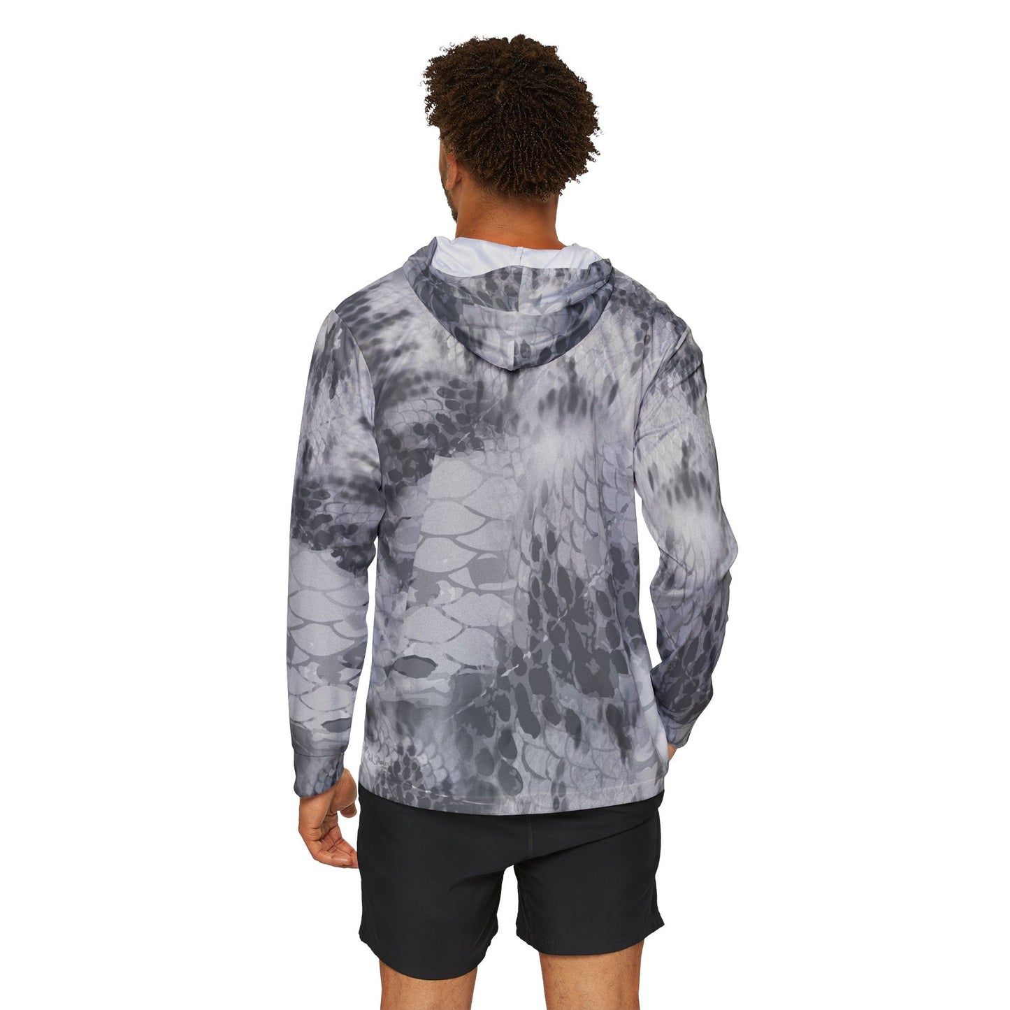 Bass Camo Collection | Gray | Men's Sports Hoodie