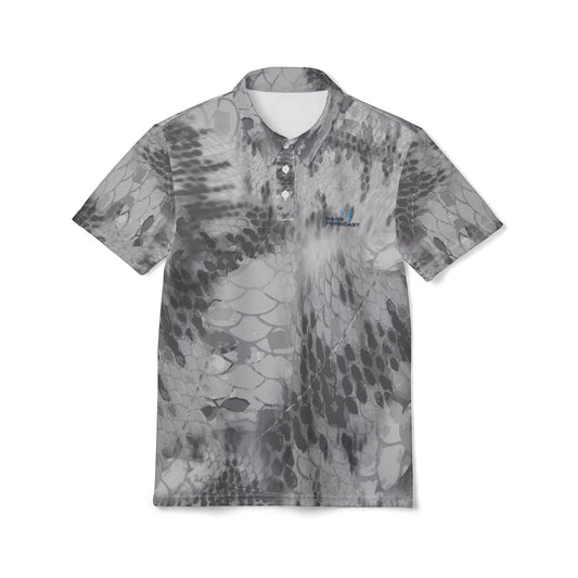 Nick Mayer + BFG | White Polo Shirt